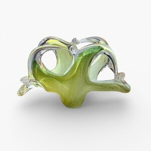 Lovorazione Arte Murano Glass Octopus Vase/Holder Vinyage